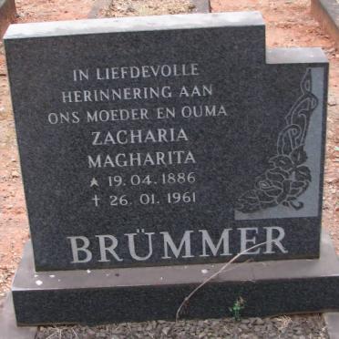 BRUMMER Zacharia Magharita 1886-1961