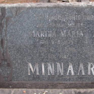 MINNAAR Martha Maria