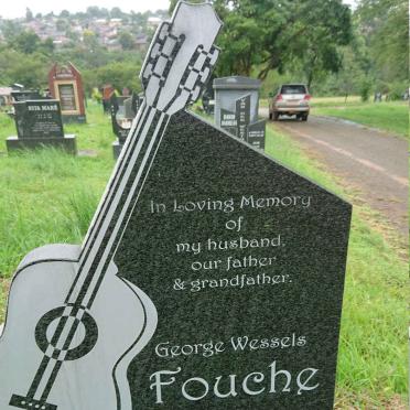 FOUCHE George Wessels 1954-2017