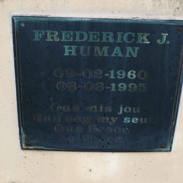HUMAN Frederick J. 1960-1995