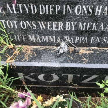 KOTZE Dian 2015-2019