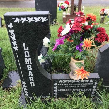 LOMBARD Adriaan Stephanus 1971-2016