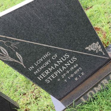 LOMBARD Hermanus Stephanus 1946-1995