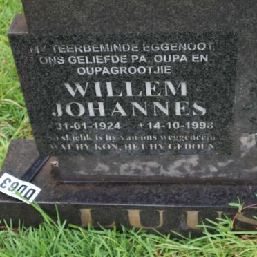 LUUS Willem Johannes 1924-1998