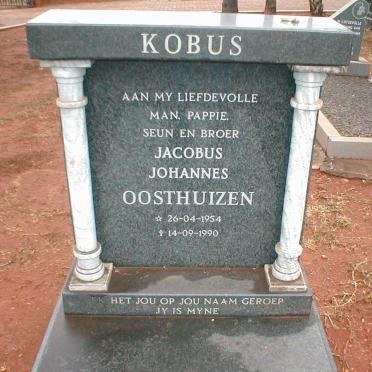 OOSTHUIZEN Jacobus Johannes 1954-1990