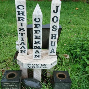 OPPERMAN Christiaan Joshua 1980-1999