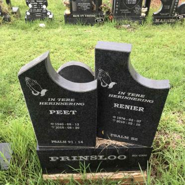PRINSLOO Peet 1940-2015 :: PRINSLOO Renier 1976-2010
