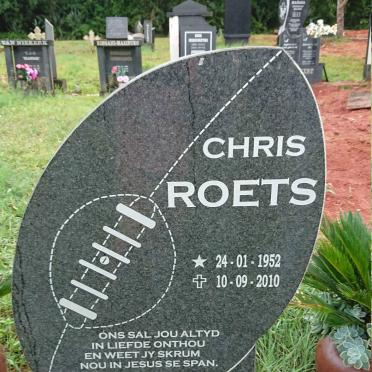 ROETS Chris 1952-2010