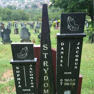 STRYDOM Daniel Jacobus 1943-2008 &amp; Sophia Jacomina 1946-2008