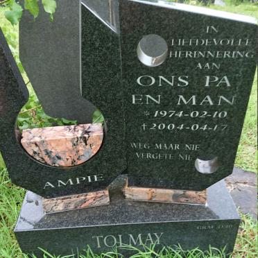 TOLMAY Ampie 1974-2004