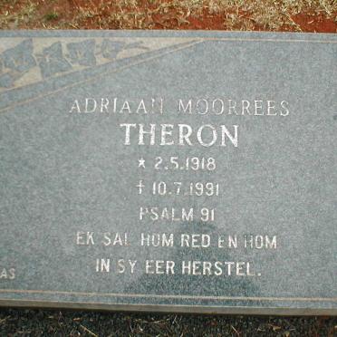 THERON Adriaan Moorrees 1918-1991