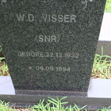VISSER W.D. 1932-1994