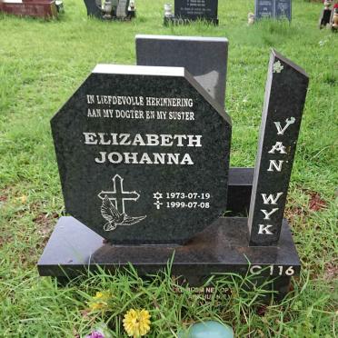 WYK Elizabeth Johanna, van 1973-1999