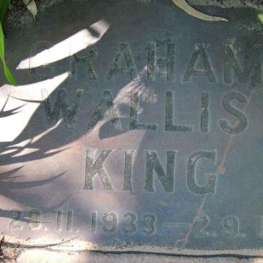 KING Graham Wallis 1933-1992