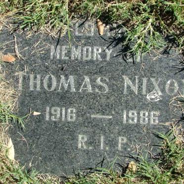 NIXON Thomas 1916-1986