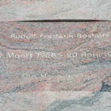 BOSHOFF Rudolf Frederik 1968-1991