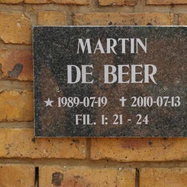 BEER Martin, de 1989-2010