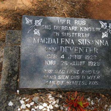 DEVENTER Magdalena Susanna, van 1928-1928