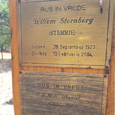 STADEN Willem Sternberg, van 1923-2004 &amp; A.M.C. NEL 1926-2008