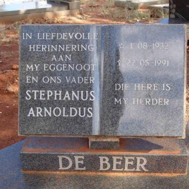 BEER Stephanus Arnoldus, de 1932-1991