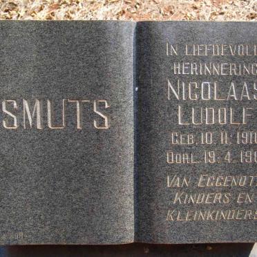 SMUTS Nicolaas Ludolf 1910-1969