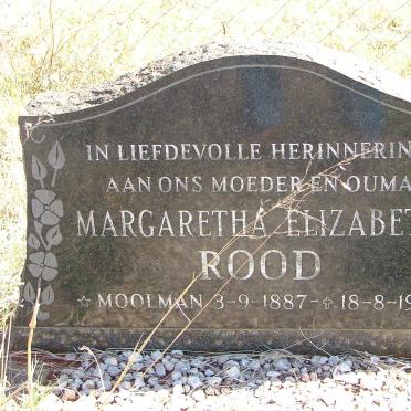 ROOD Margaretha Elizabeth 1887-1979