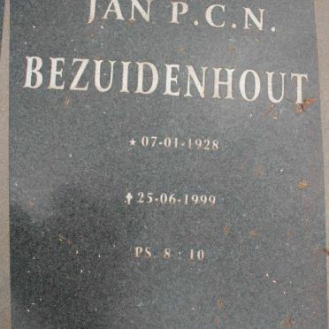 BEZUIDENHOUT Jan P.C.N. 1928-1999