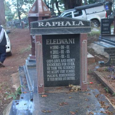RAPHALA Elelwani 1990-2011