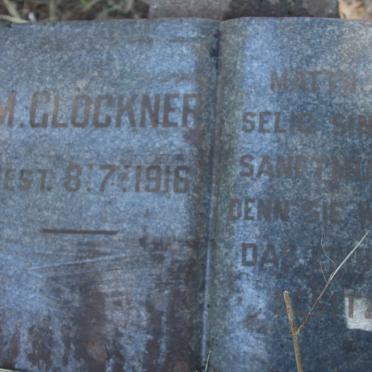 GLOCKNER M. -1916