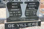 VILLIERS Neels Johannes, de 1894-1962 & Elizabeth Helena DE VILLIERS 1900-1982