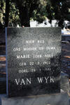 WYK Marie, van neé NEL 1903-1981