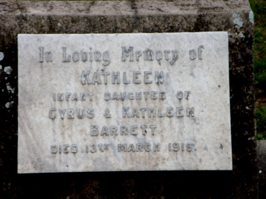 BARRETT Kathleen -1915
