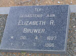 BRUWER Elizabeth R. 1897-1966
