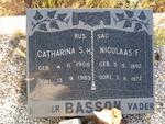 BASSON Nicolaas F. 1892-1972 & Catharina S.H. 1908-1983