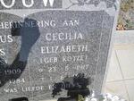 LOUW Hermanus Josias 1909-1984 & Cecilia Elizabeth KOTZE 1917-1997