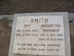 SMITH Piet 1903-1974 & Magaretha HUISAMEN 1908-1988