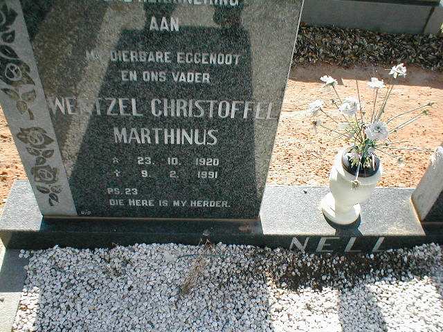 NELL Wentzel Christoffel Marthinus 1920-1991