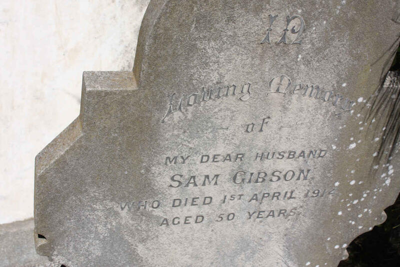 GIBSON Sam -1914