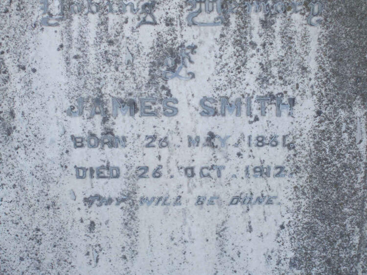 SMITH James 1861-1912
