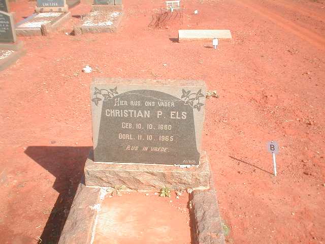 ELS Christian P. 1880-1965