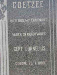 COETZEE Gert Cornelius 1893-