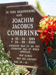 COMBRINK Joachim Jacobus 1986-2003