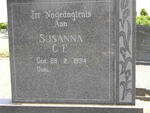 PLESSIS Susanna C.F., du 1934-