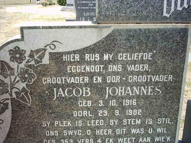 LINDE Jacob Johannes, van der 1916-1982