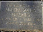 ERASMUS Martha Sophia 1911-1918