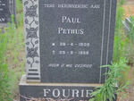 FOURIE Paul Petrus 1909-1966