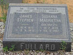FULLARD James Stephen 1875-1972 & Susanna Magrietha VAN ZYL 1879-1967
