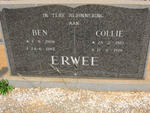 ERWEE Ben 1906-1985 & Collie 1910-1979