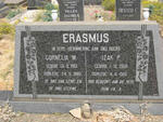 ERASMUS Izak P. 1908-1986 & Cornelia W. 1913-1980