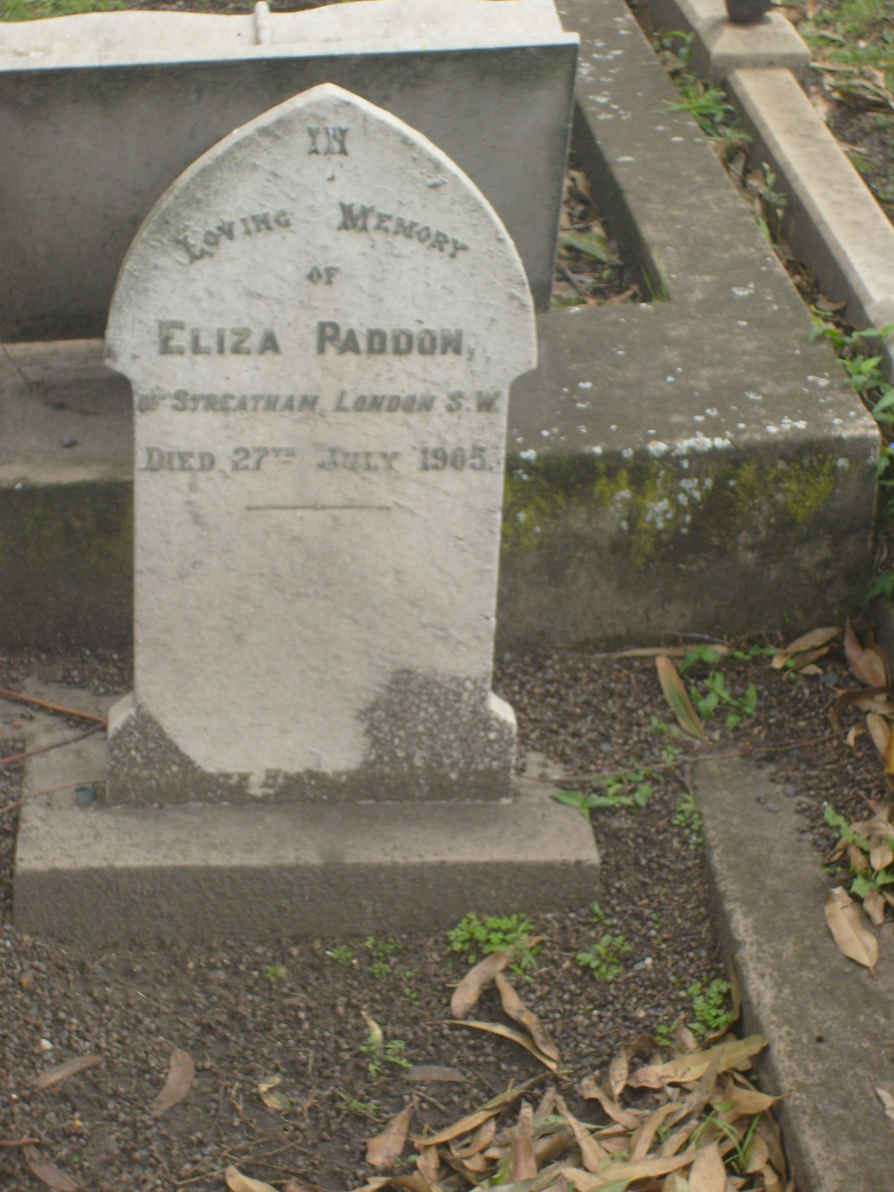 PADDON Eliza -1905